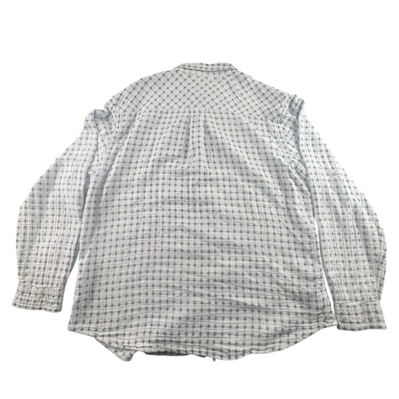 Carbon 2 Cobalt Men's Shirt Long Sleeve Button Down White L Geometric Pattern‎ - Picture 2 of 7